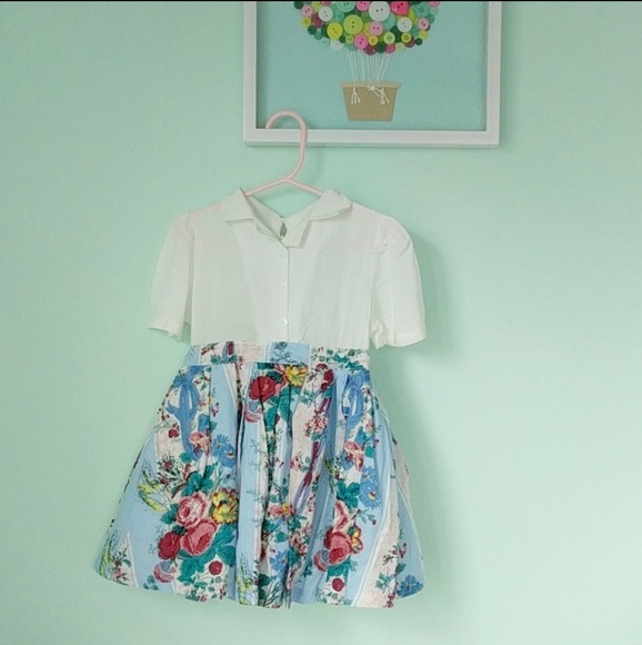 NWT Toddler (2-3T) A-Line Floral Dress - Picture 2 of 6